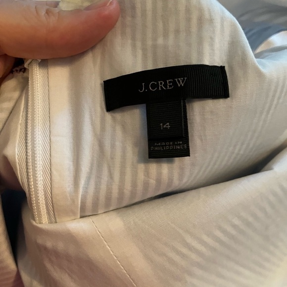 J. Crew blue and white nautical dress. Size 14. EUC! - Picture 4 of 6
